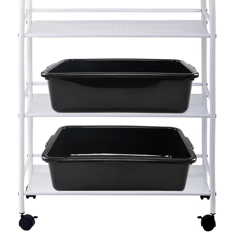 EudokkyNA 13 Liters Commercial Bus Tubs, 4 Packs Bus Tubs Box/Wash Basin Tub - Image 5